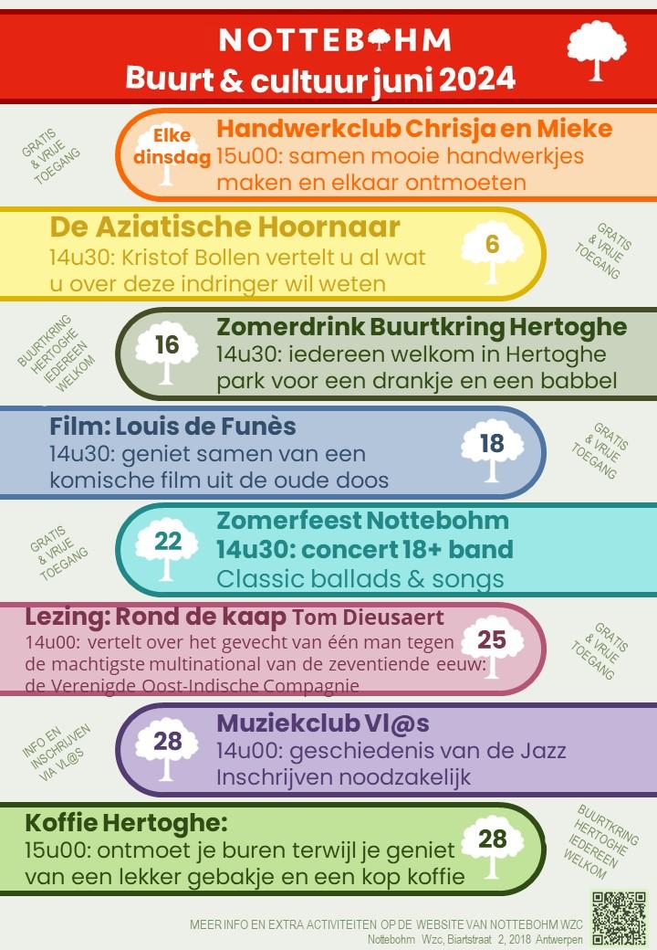 Buurt en Cultuurkalender Nottebohm Wzc