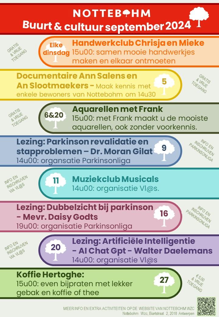 Buurt en Cultuurkalender Nottebohm Wzc