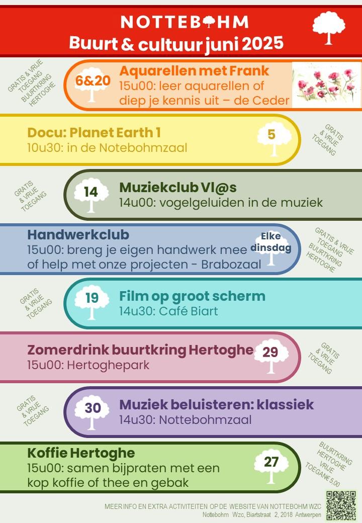 Buurt en Cultuurkalender Nottebohm juni 2025 Buurt en Cultuurkalender Nottebohm juni 2025