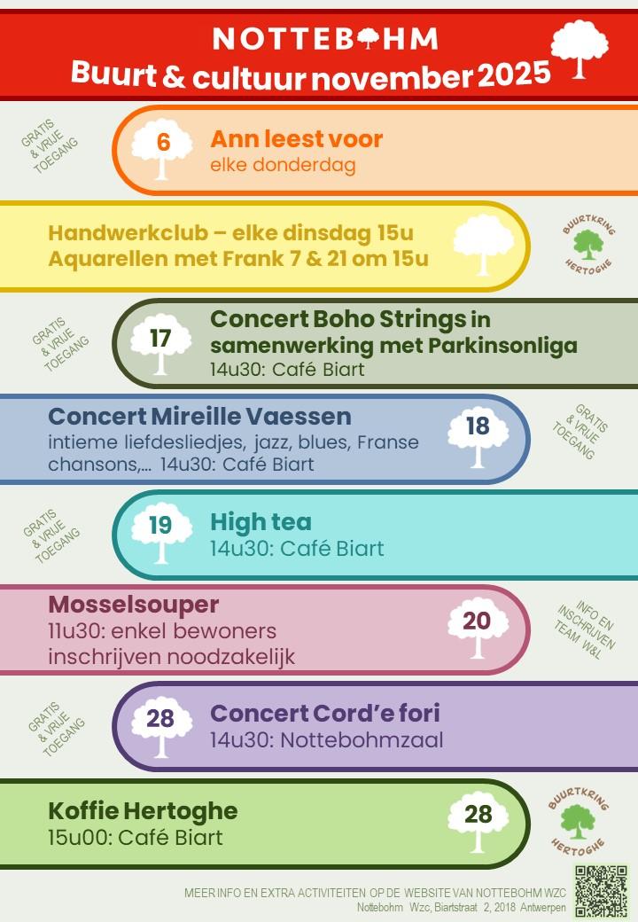 Buurt en Cultuurkalender Nottebohm november 2025
