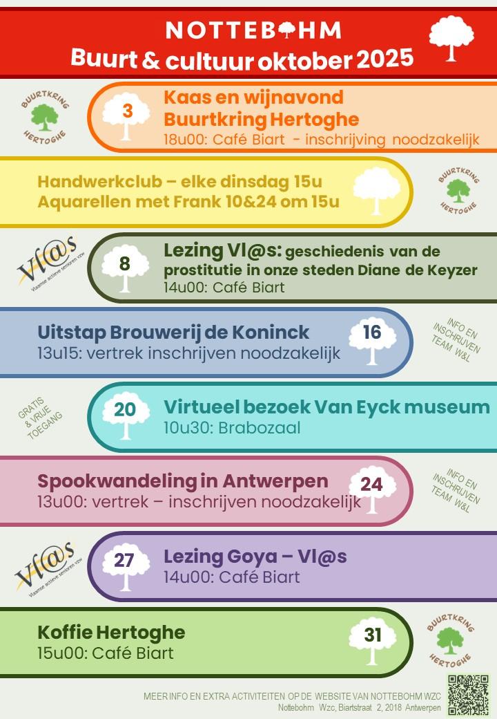Buurt en Cultuurkalender Nottebohm oktober 2025 Buurt en Cultuurkalender Nottebohm oktober 2025